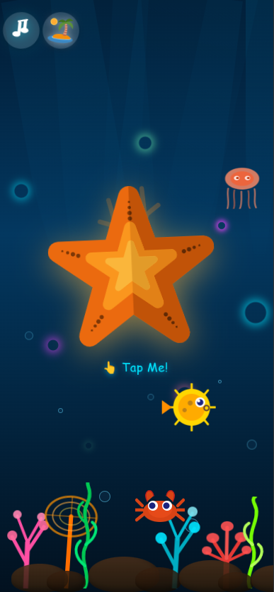 Deep Sea Scene